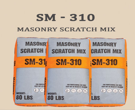 sm-310 masonry scratch mix